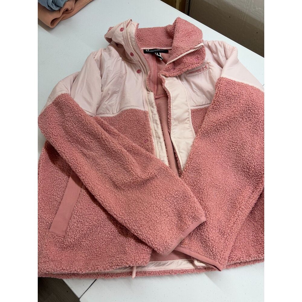 NWOT Women's Under Armour Pink Jacket size Small